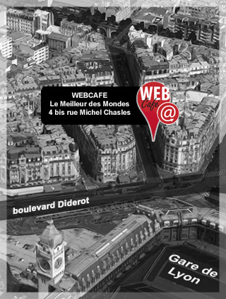 cybercafé - webcafé - Paris Gare de Lyon